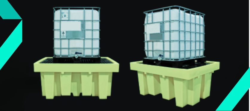 Smart, Compliant, and Space-Saving: The Ultimate Spill Pallet for IBC Storage