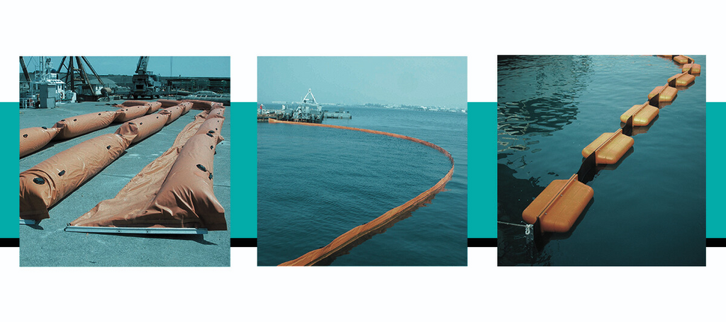 What is a containment boom?