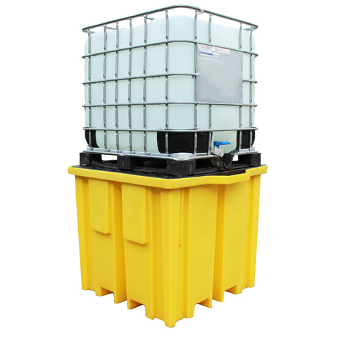 IBC Spill Pallet (With 4 Way FLT access for 1 x 1000ltr IBC) - BB1FW