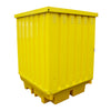 Hard Covered Spill Pallet (For 4 Drums) - BP4HCS