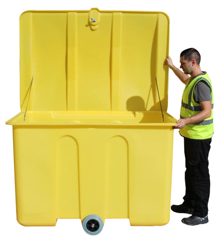 Poly Storage Bin on Wheels (With 1400ltr Capacity) - PSB3W