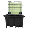 (Clearance) IBC Spill Pallet (For 1 x 1000ltr IBC With Integral Dispensing Area (With Grid)) - BB1DT