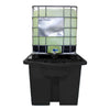 (Clearance) IBC Spill Pallet (For 1 x 1000ltr IBC With Integral Dispensing Area (With Grid)) - BB1DT