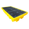 IBC Spill Pallet (For 2 x 1000ltr IBCs (Removable Grid) - BB2