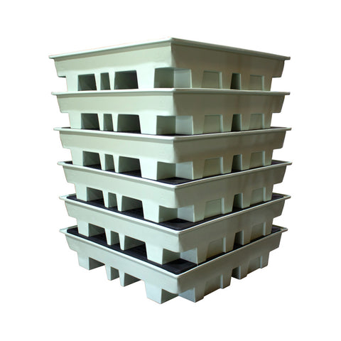 (Clearance) Mint Green Low Profile Drum Spill Pallet - BP4L