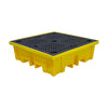 Spill Pallet With 4 way FLT access (For 4 x 205ltr Drums) - BP4FW