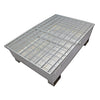 2 Drum Galvanised Steel Spill Pallet - MDLGSP2D