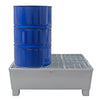 4 Drum Galvanised Steel Spill Pallet - MDLGSP4D