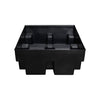 Recycled Spill Pallet (For 2 x 205ltr Drums) - BP2R