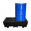 Recycled Spill Pallet (For 2 x 205ltr Drums) - BP2R