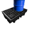 Recycled Spill Pallet (For 2 x 205ltr Drums) - BP2R