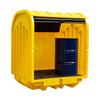 Hard Covered Spill Pallet (For 4 x 205ltr Drums) - BP4HC