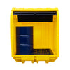 Hard Covered Spill Pallet (For 4 x 205ltr Drums) - BP4HC