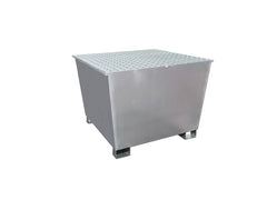 1 IBC Galvanised Steel Spill Pallet - GSP1IBC