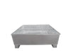 2 Drum Galvanised Steel Spill Pallet - MDLGSP2D