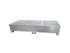 2 IBC Galvanised Steel Spill Pallet - MDLGSP2IBC