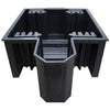 (Clearance) Black IBC Spill Pallet (For 1 x 1000ltr IBC With Integral Dispensing Area) - BB1D