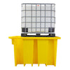 IBC Spill Pallet (For 1 x 1000ltr IBC With Integral Dispensing Area (With Grid)) - BB1DT