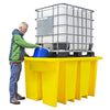 IBC Spill Pallet (For 1 x 1000ltr IBC With Integral Dispensing Area (With Grid)) - BB1DT