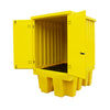 Hard Covered Spill Pallet (For 1 x 1000ltr IBC) - BB1HCS