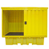 Hard Covered Spill Pallet (For 8 x 205ltr Drums or 2 x 1000ltr IBC) - BB2HCS