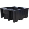 (Clearance) Black IBC Spill Pallet (For 1 x 1000ltr IBC (no grid)) - BB3