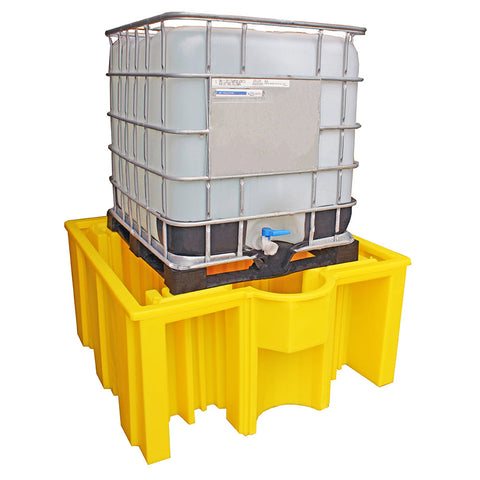 (Clearance) IBC Spill Pallet (For 1 x 1000ltr IBC (no grid)) - BB3