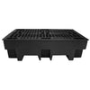Recycled Spill Pallet (For 2 x 205ltr Drums) - BP2R