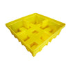 Spill Pallet With 4 way FLT access (For 4 x 205ltr Drums) - BP4FW