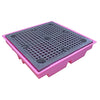 (Clearance) Low Profile Drum Spill Pallet (For 4 x 205ltr Drums) - BP4L