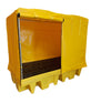 Covered Spill Pallet (For 8 x 205ltr Drums) - BP8C