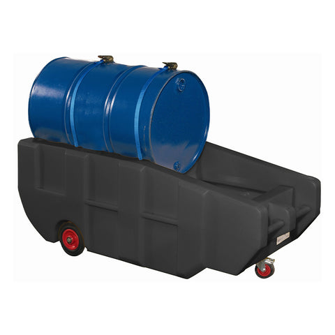 (Clearance) Black Drum Trolley (For 1 x 205ltr Drum) - BT230